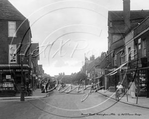 Broad Street, Wokingham in Berkshire c1910s