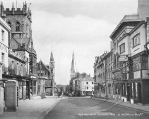High West Street, Dorchester in Dorset c1930s