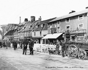 Picture of Herts - Hoddesdon, Market Place c1900s - N1399