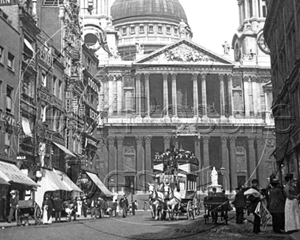 Picture of London - St Paul's, Ludgate Hill 1902 - N619a