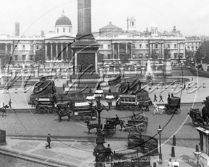 Picture of London - Trafalgar Square c1890s - N1473