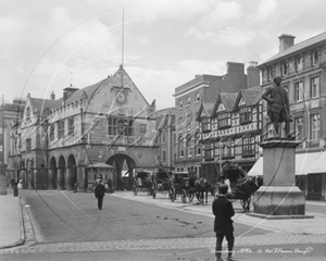 Picture of Salop - Shrewsbury, The Square c1890s - N1750