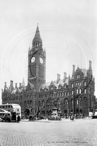 Town Hall, Albert Square, Manchester in Lancashire c1930s