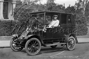 Hackney Cab Driver, Dulwich in South East London c1900s