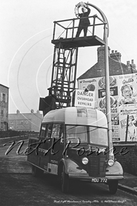 Picture of Warwicks - Coventry, Street lights Maintenance c1950s - N2975