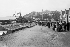 Beach and Pier Entrance, Bournemouth in Dorset c1900s